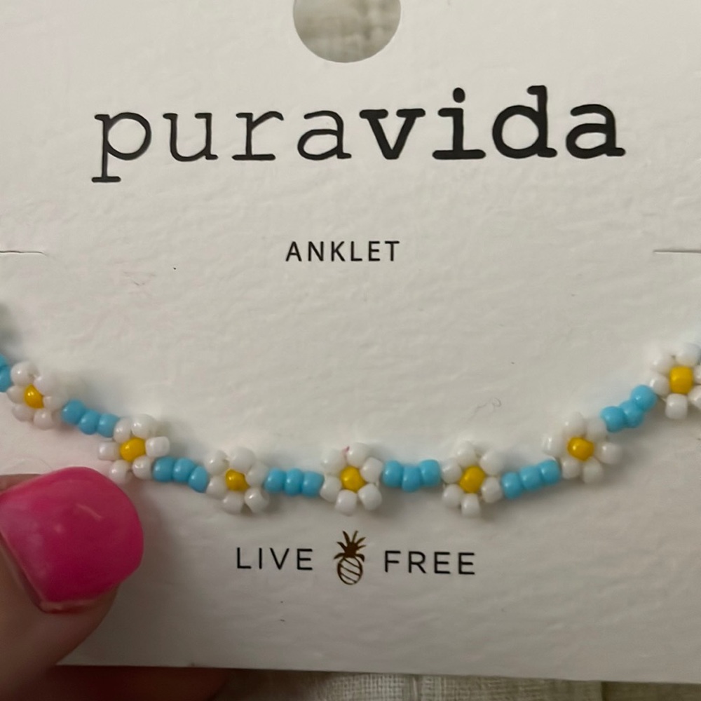 Daisy anklet